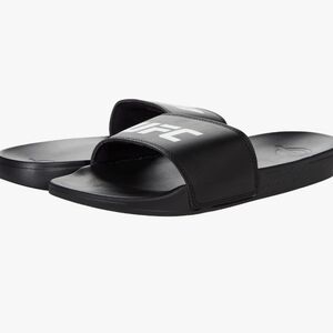 UFC Octagon Slides for Men  Contoured EVA Sole – Single Wide Strap